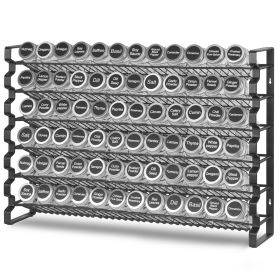 VEVOR Spice Rack Organizer for Cabinet, Spice Organizer with 72 Empty Spice Jars, Lids, Spice Labels, and Funnel Complete Set